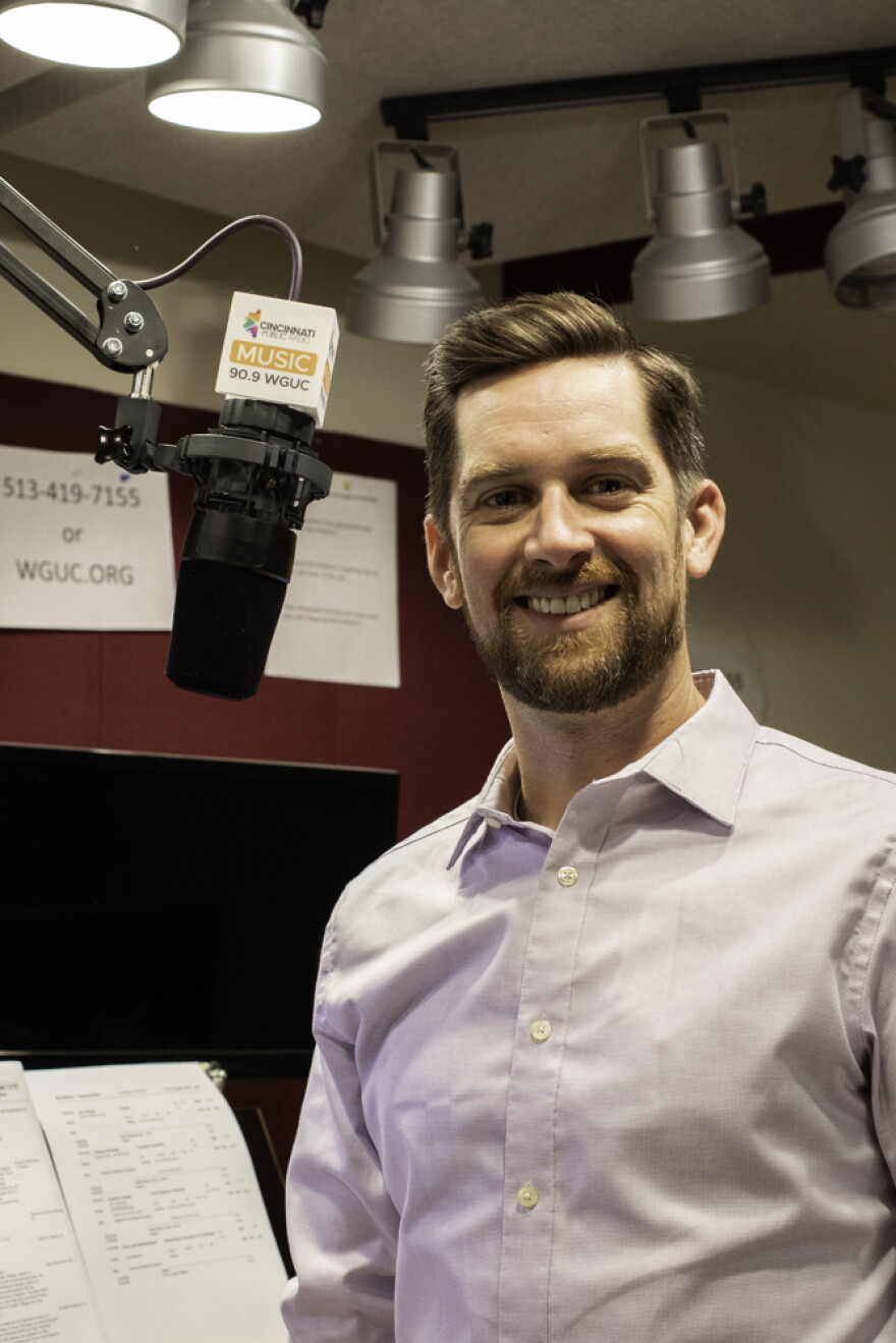 Andy Ellis returns to WGUC to host 4-9 p.m. starting Aug. 26.